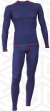 Белье нательное GOAL&PASS BASIC FIT комплект (футболка длинный рукав и брюки с липучками)